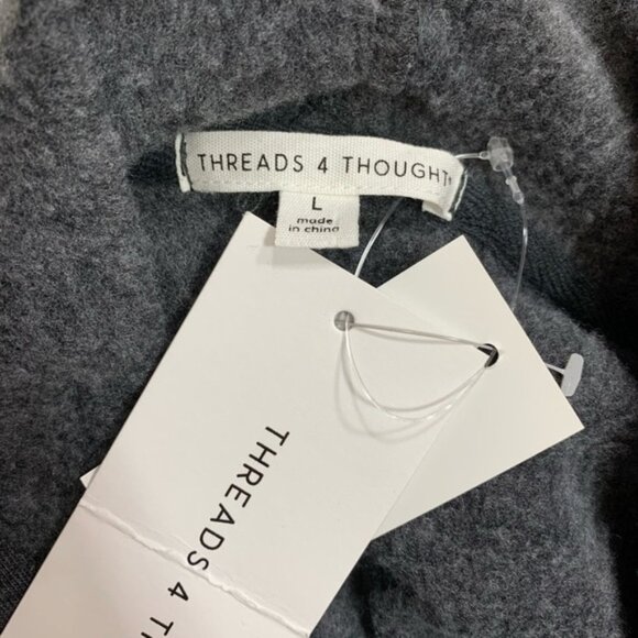 Threads 4 Thought Men's Drawstring Pullover Hoodie - Picture 4 of 4